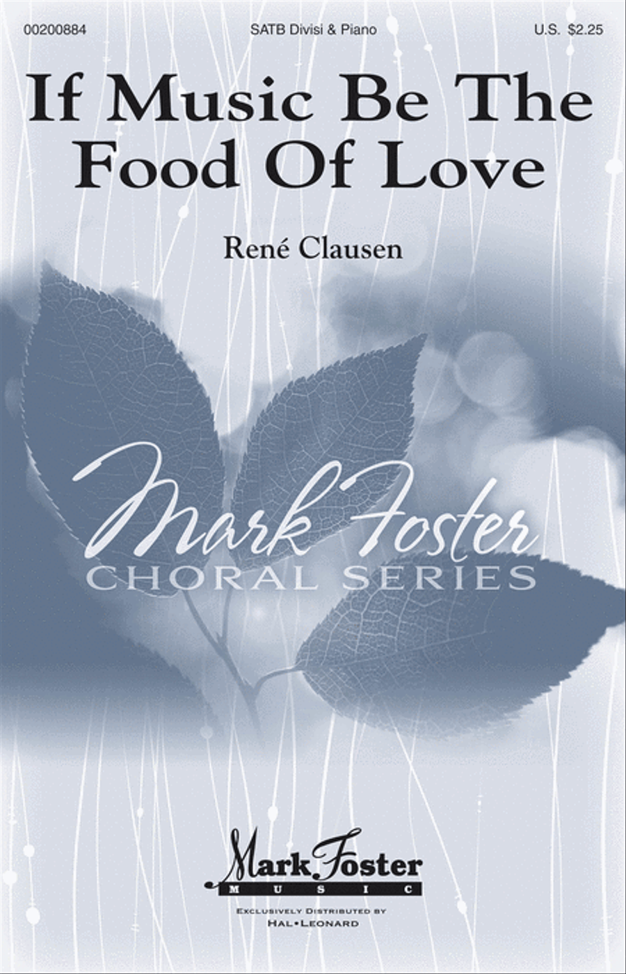 If Music Be the Food of Love 4-Part scores gallery preview page 1