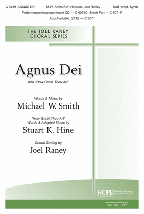 Book cover for Agnus Dei with How Great Thou Art