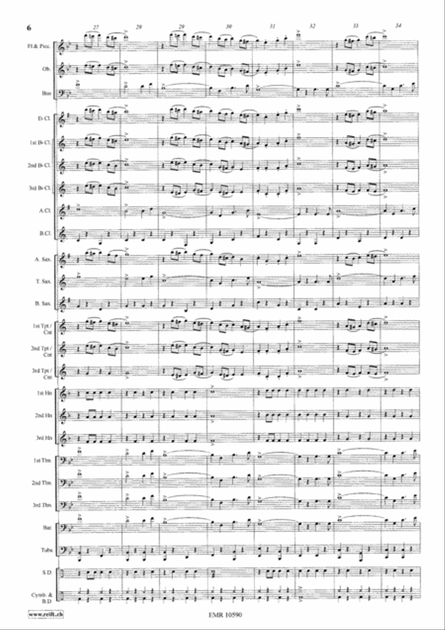 Happy Times Concert Band scores gallery preview page 7