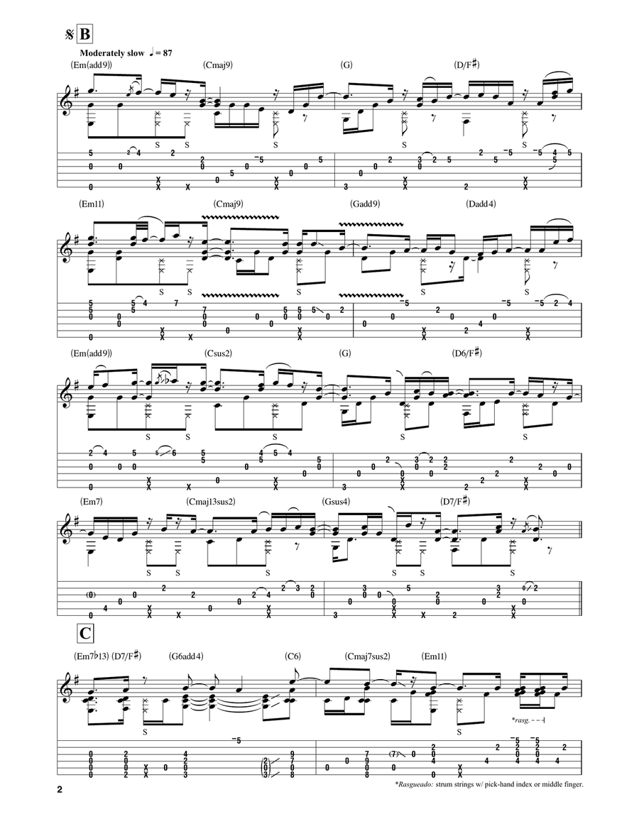Rylynn Rylynn Acoustic Guitar scores gallery preview page 2