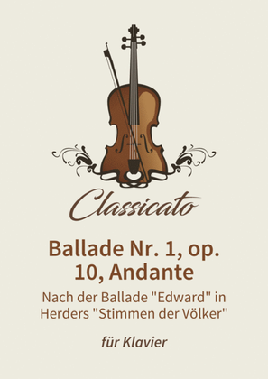 Ballade Nr. 1, op. 10, Andante