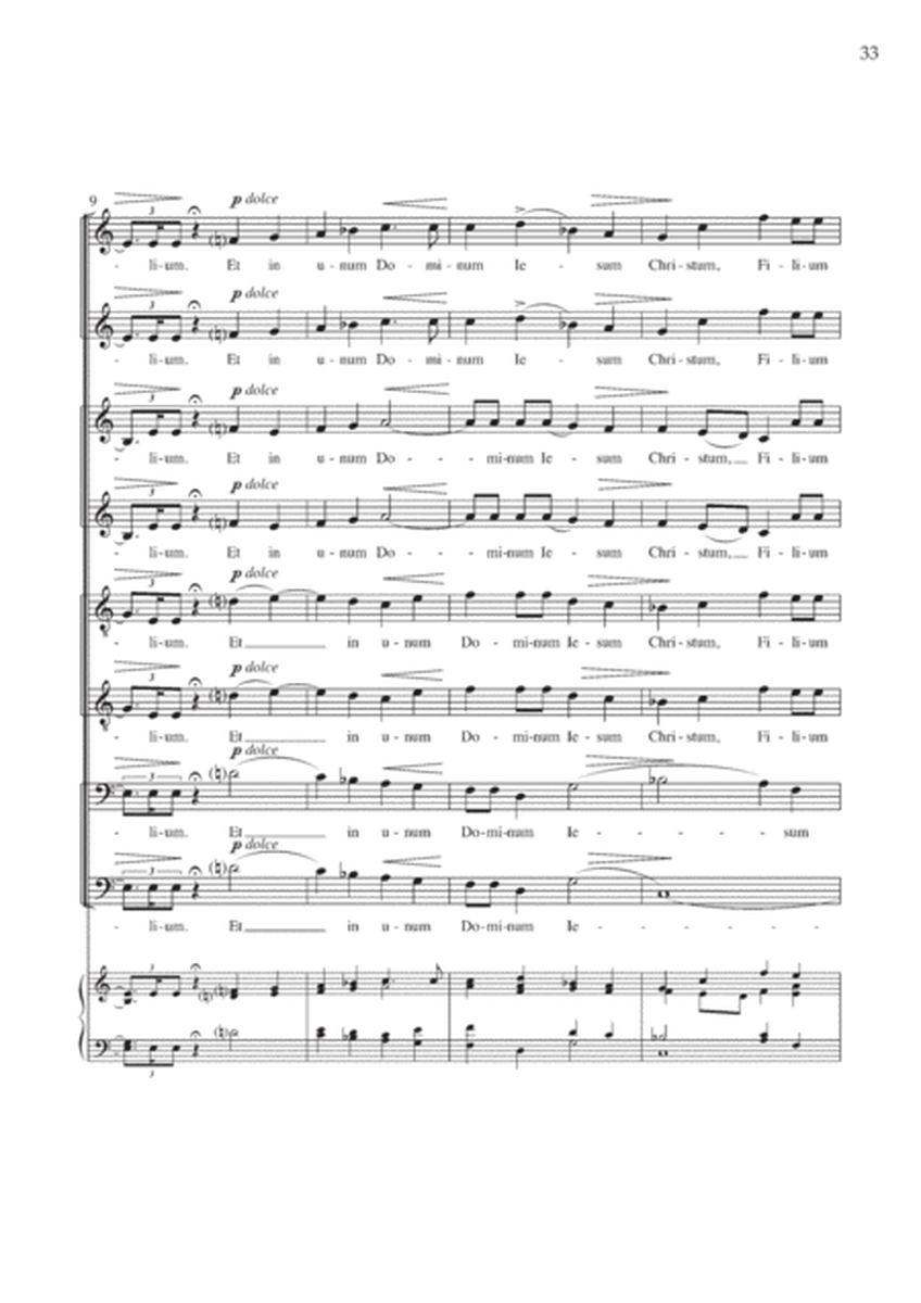 Missa ad octo voces inaequales, Op. 65[bis]