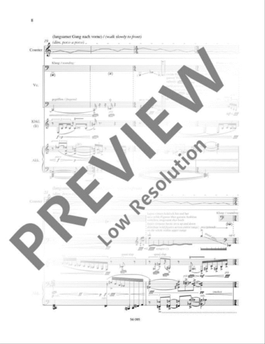 Scorpion Scorpion Bass Clarinet scores gallery preview page 9