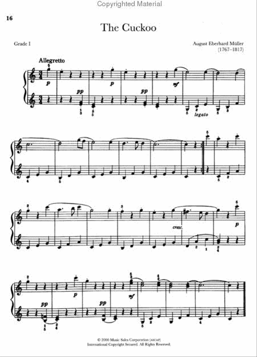 Piano Pieces for Children - Volume 2