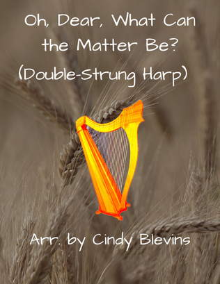 Book cover for Oh, Dear, What Can the Matter Be?, for Double-Strung Harp