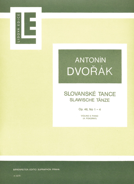Slavonic Dances Op. 46 Nos. 1-4 (arr. by A. Pokorny)