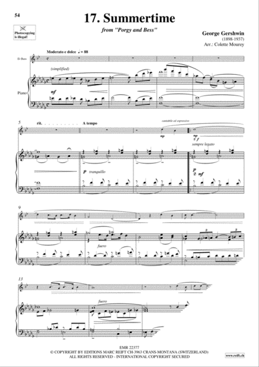 Gershwin 20 Greatest Hits Voice Solo scores gallery preview page 19