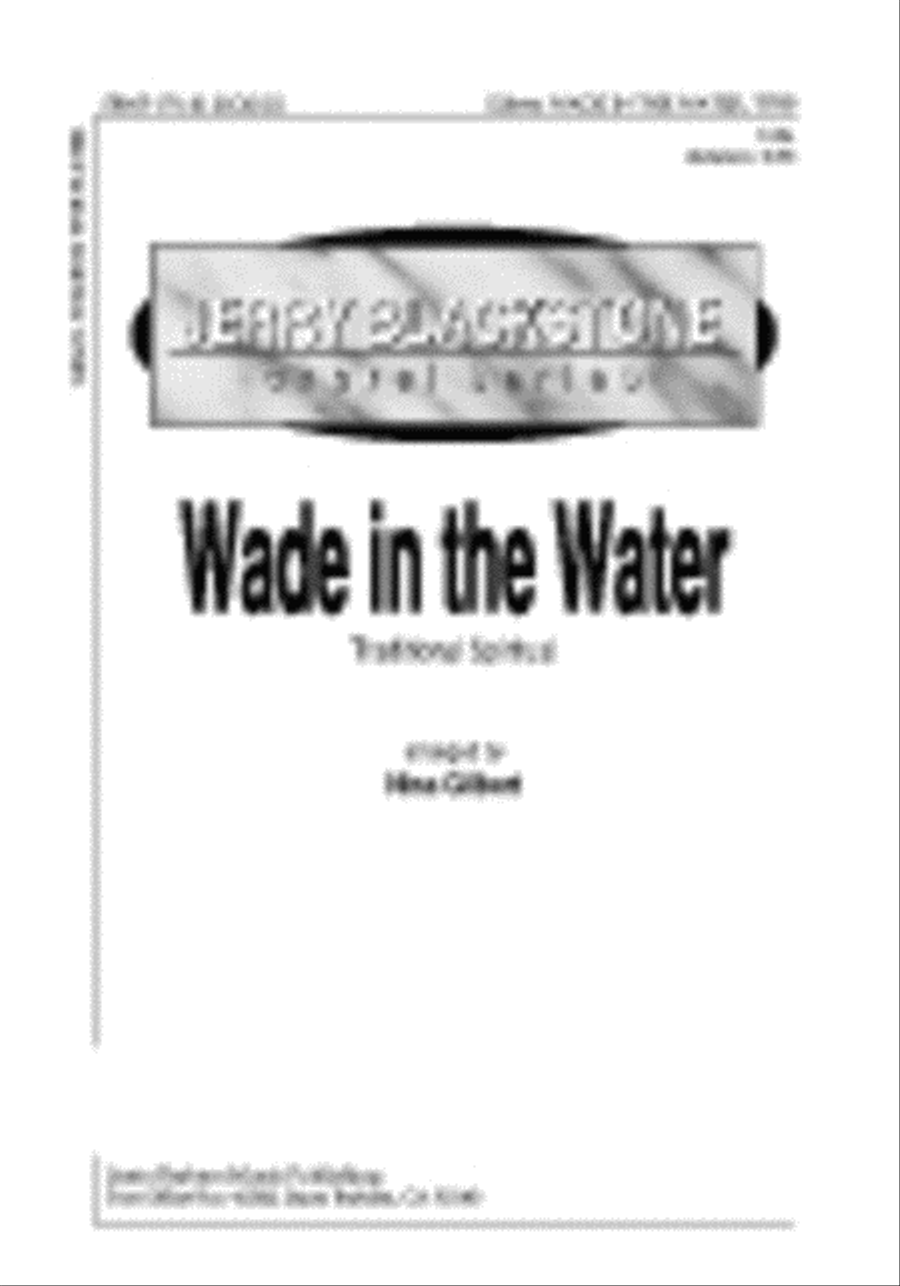 Wade in the Water - TTBB Octavo TTBB scores gallery preview page 1