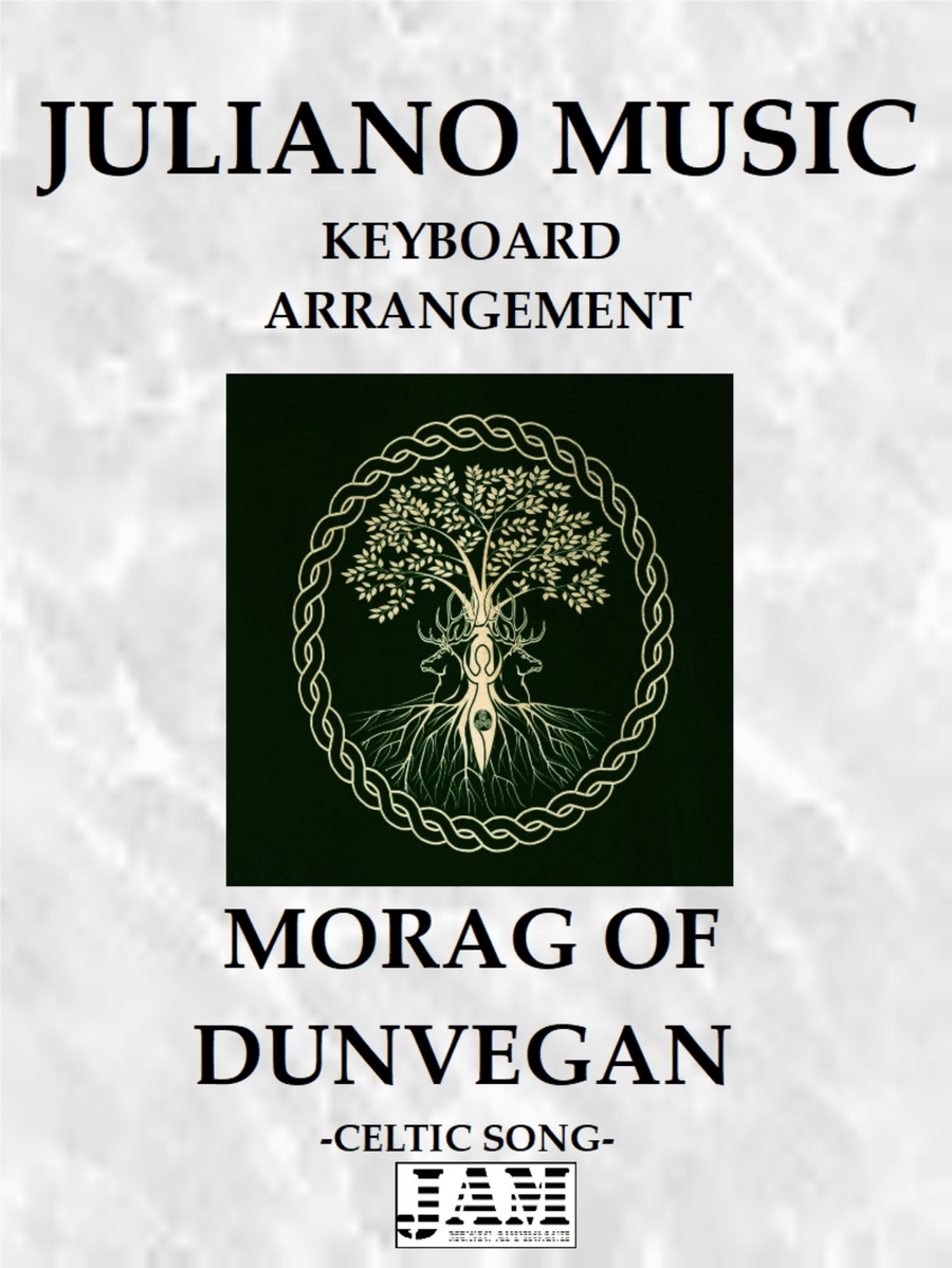 MORAG OF DUNVEGAN (KEYBOARD ARRANGEMENT) - CELTIC SONG Harpsichord scores gallery preview page 1