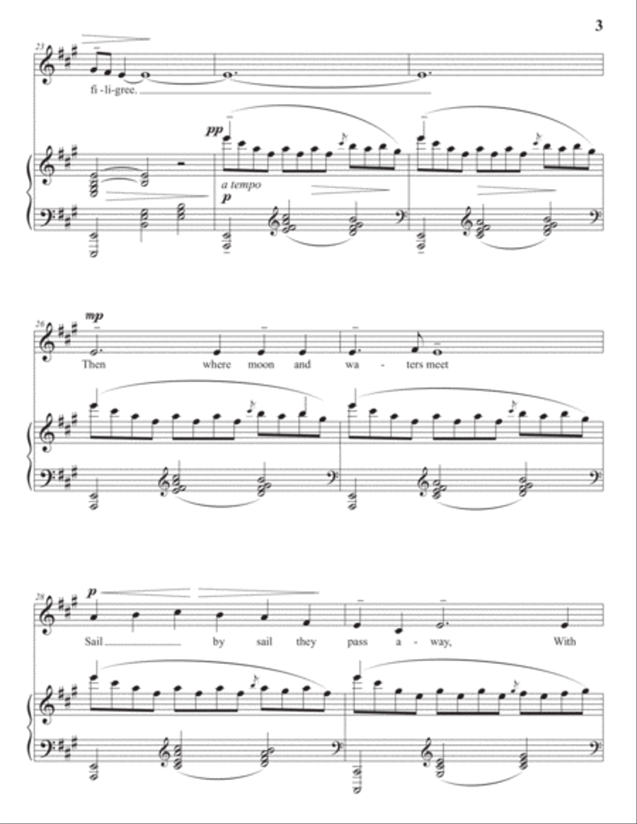 HEAD: The Ships of Arcady (transposed to A major) Voice scores gallery preview page 4