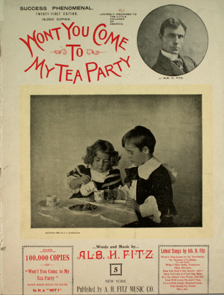 Book cover for Won't You Come to My Tea Party
