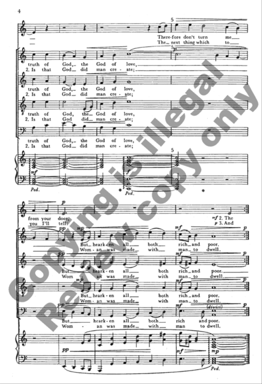 The Seven Joys of Christmas (Choral Score) 4-Part scores gallery preview page 24