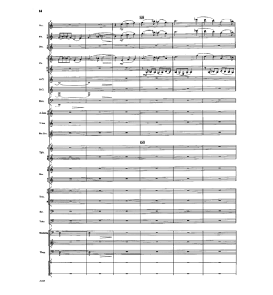 Canzonetta Concert Band scores gallery preview page 13