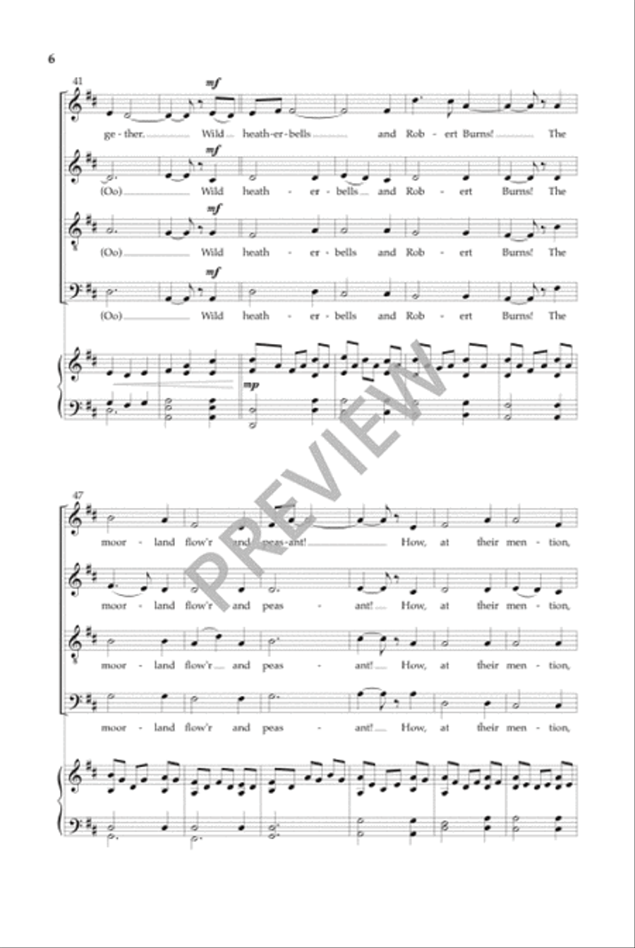 The Immortal Memory The Immortal Memory 4-Part scores gallery preview page 7