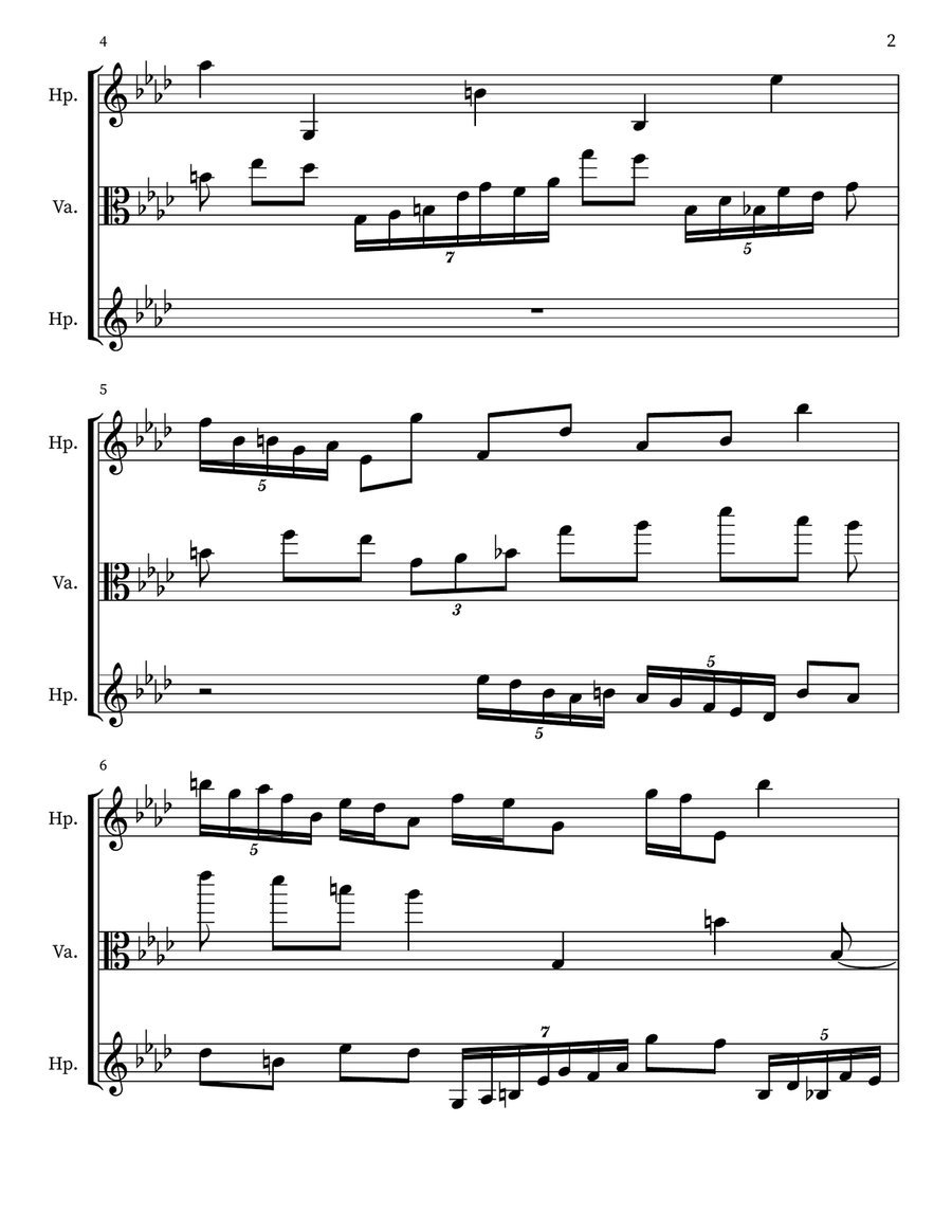 Children's Musing 24 Small Ensemble scores gallery preview page 2