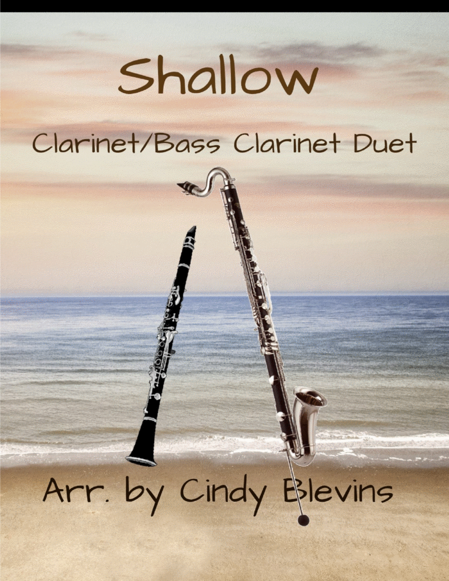 Shallow Clarinet Duet scores gallery preview page 1
