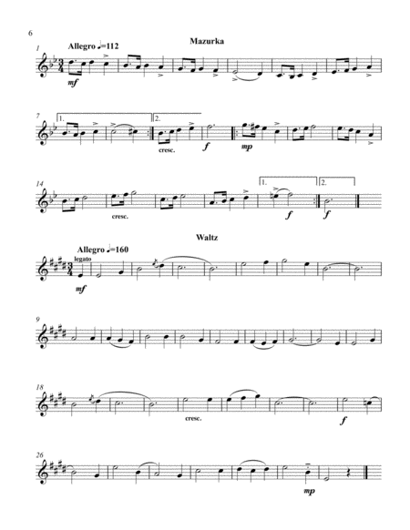 Stylistic Etudes for Trumpet or Horn