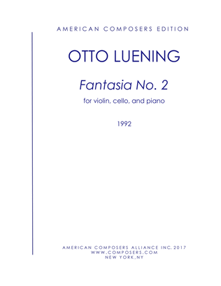 [Luening] Fantasia No. 2