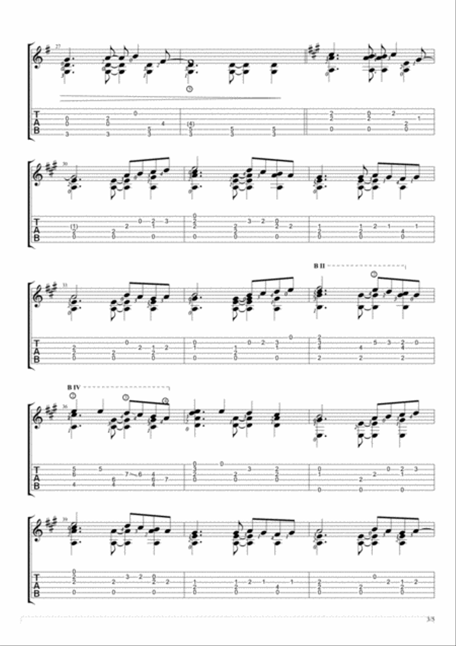 A Groovy Kind Of Love Acoustic Guitar scores gallery preview page 3
