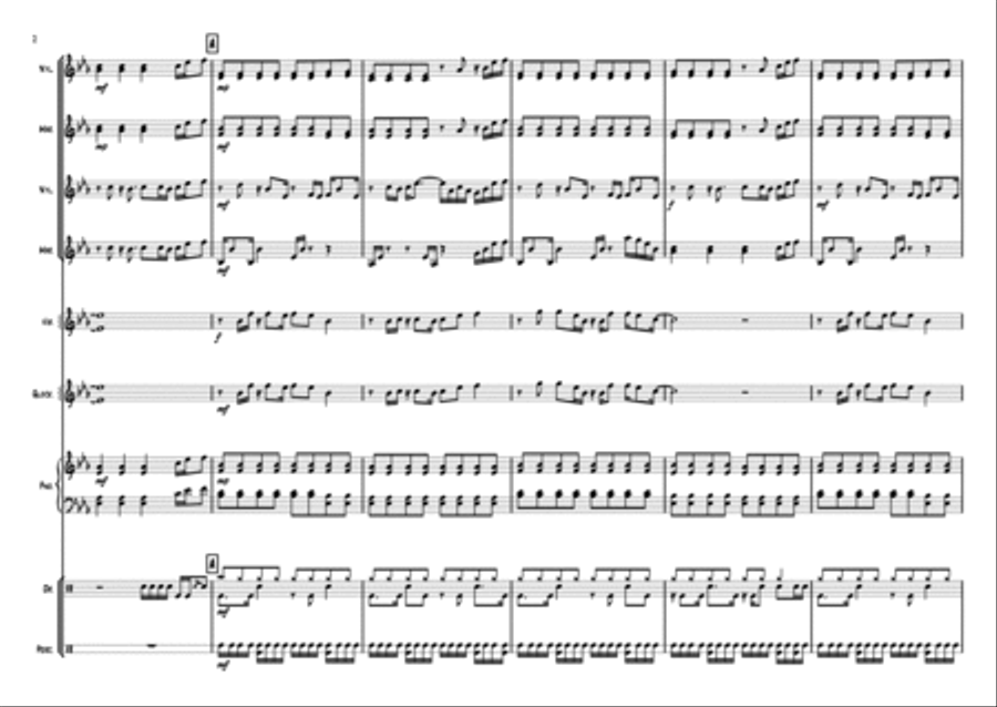 Fireflies Percussion Ensemble scores gallery preview page 2