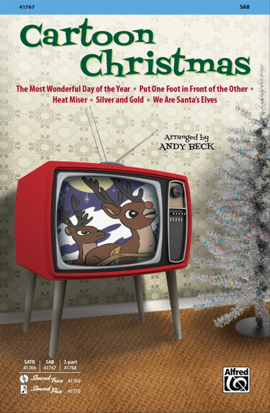 Cartoon Christmas Cartoon Christmas 3-Part scores gallery preview page 1