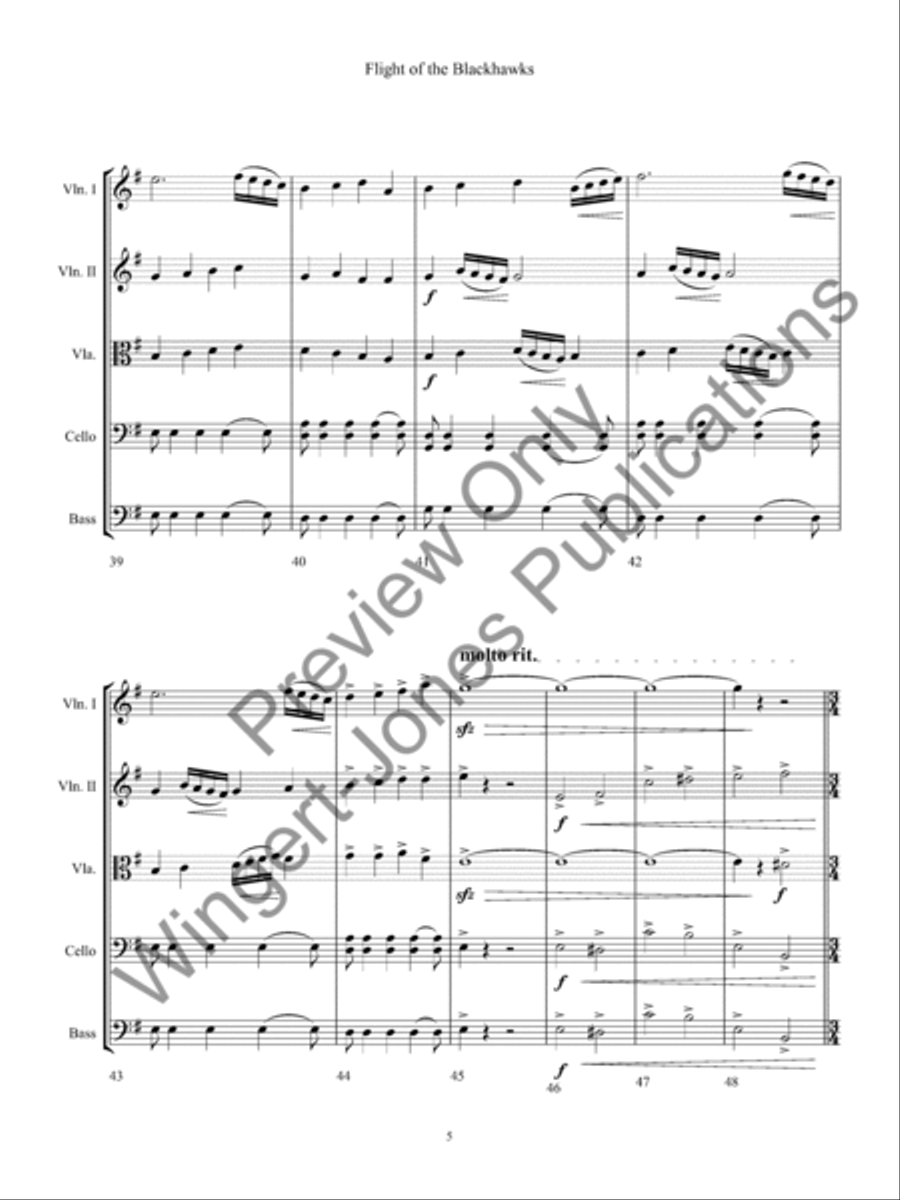 Fields of Gold Days of Sun String Orchestra scores gallery preview page 8