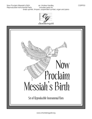 Now Proclaim Messiah's Birth - Reproducible Inst Parts