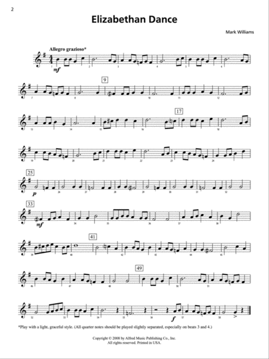 Accent on Performance Classical Collection Concert Band scores gallery preview page 3