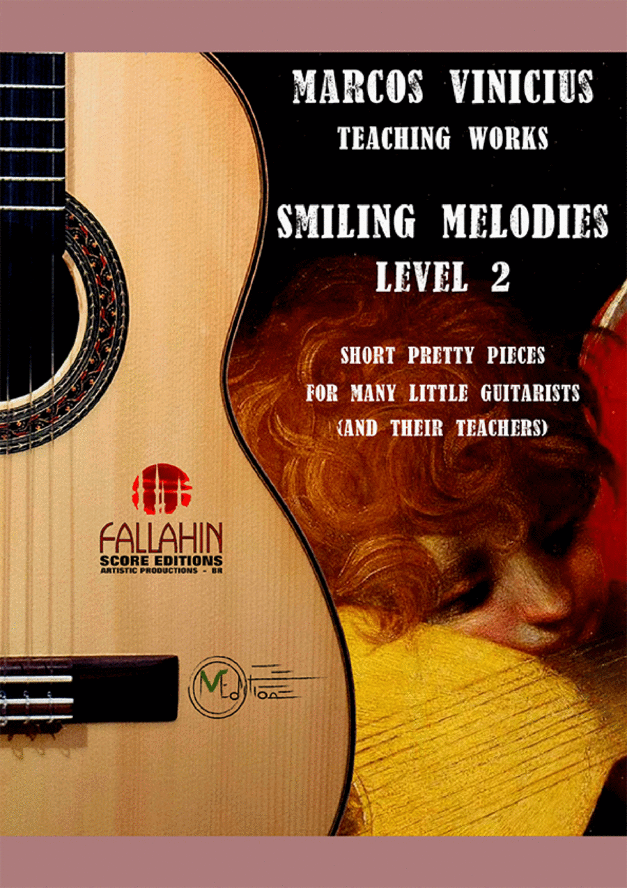 SMILING MELODIES - LEVEL 2 - MARCOS VINICIUS Acoustic Guitar scores gallery preview page 1