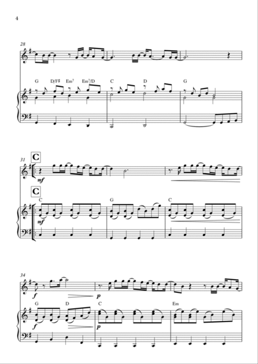 Goodness Of God Chamber Music scores gallery preview page 4