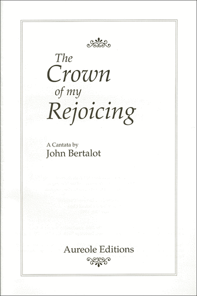 The Crown of My Rejoicing