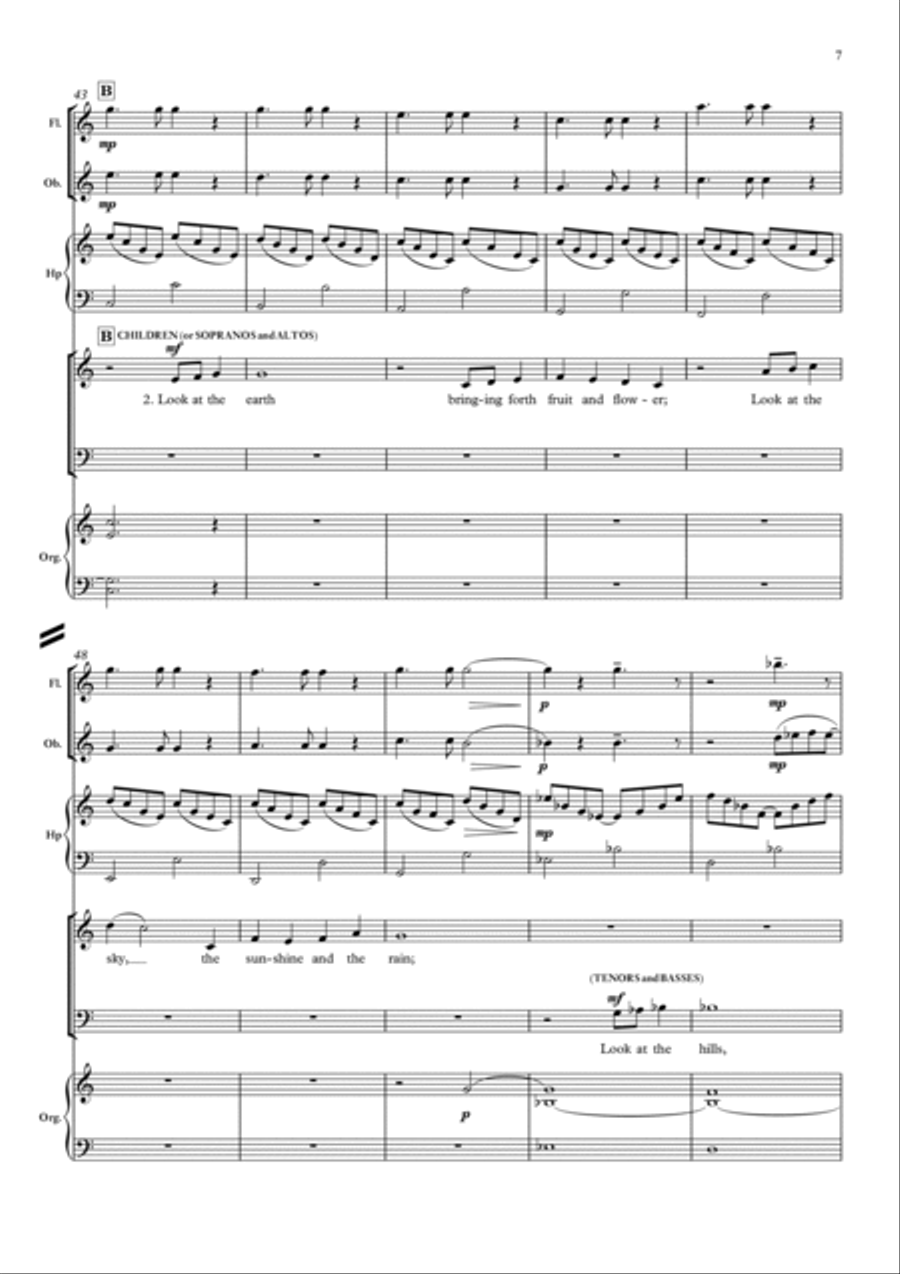 Look at the world Look at the world 4-Part scores gallery preview page 6
