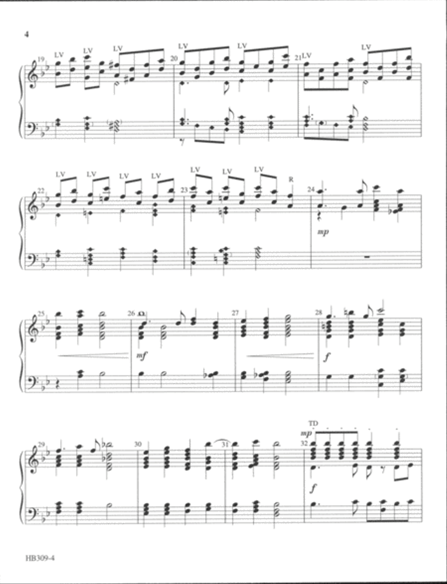 Thanksgiving Celebration 2-3 octaves 3-Octaves scores gallery preview page 4