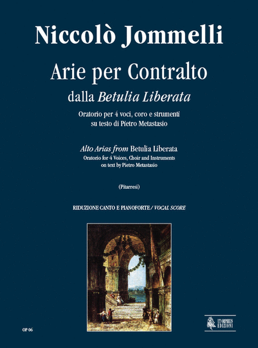 Betulia Liberata. Arias for Alto