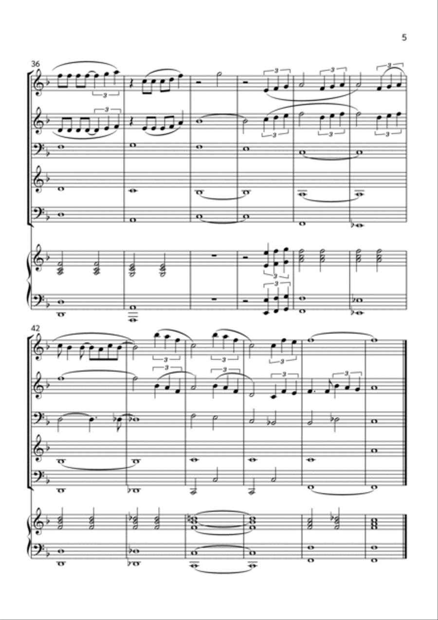Part Of Your World (reprise) Horn scores gallery preview page 5