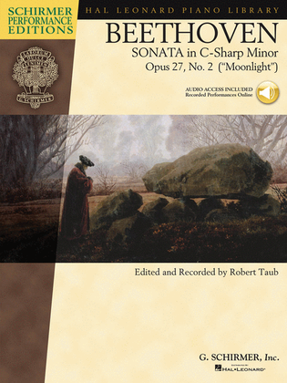 Book cover for Beethoven – Sonata in C-Sharp Minor, Opus 27, No. 2 (“Moonlight”)