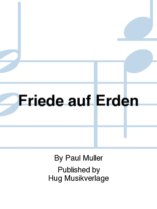 Book cover for Friede auf Erden