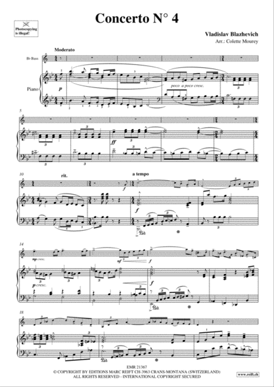 Concerto No. 4 Piano Accompaniment scores gallery preview page 5