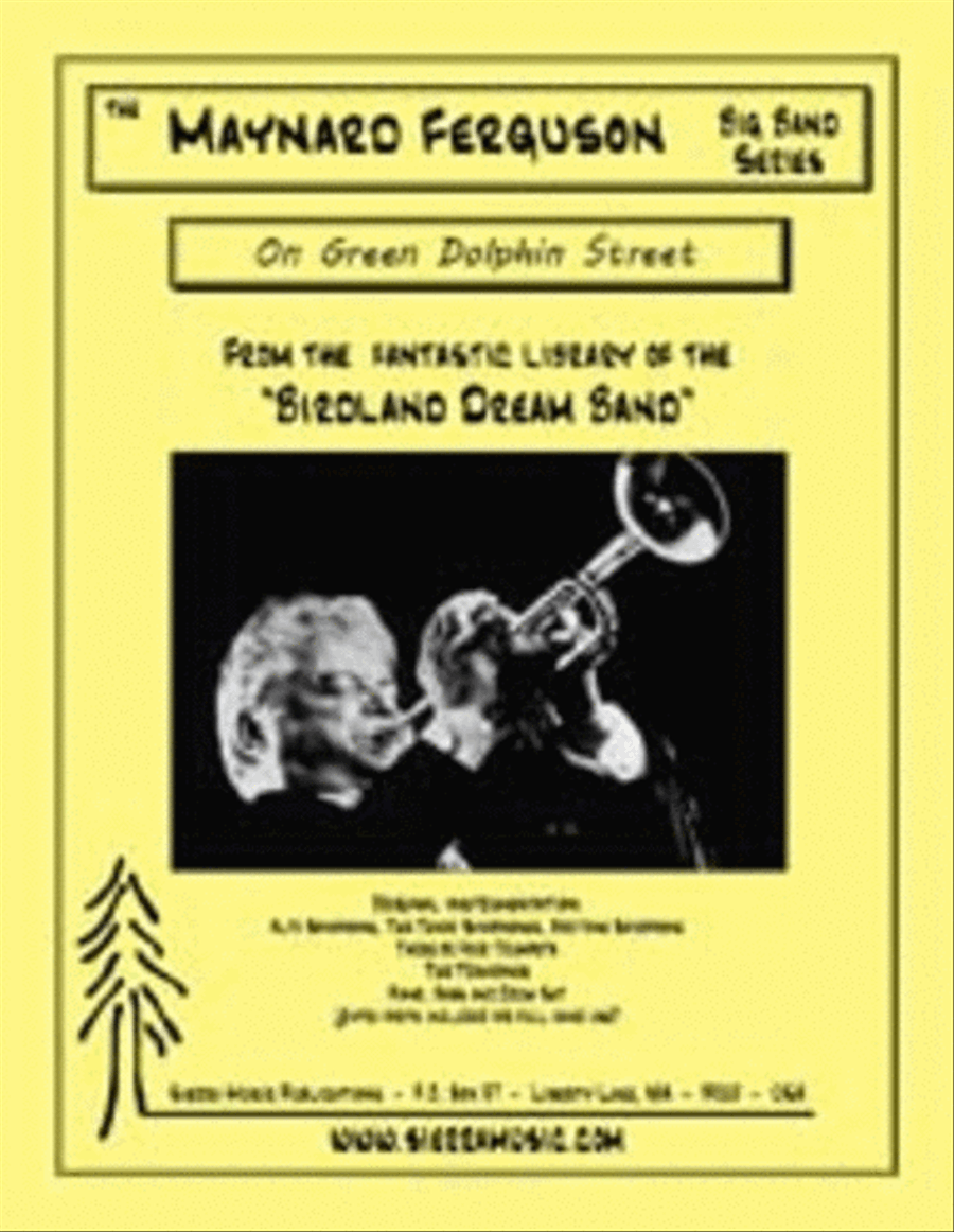 On Green Dolphin Street Big Band scores gallery preview page 1