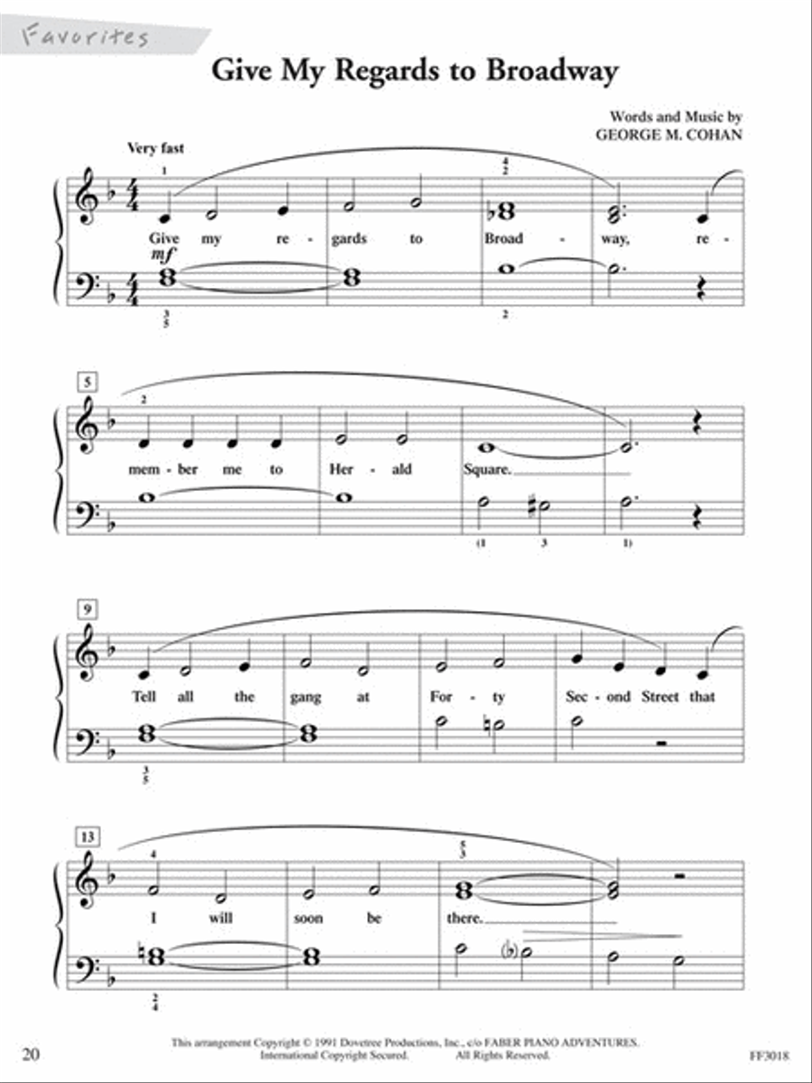 Faber Studio Collection Piano Method scores gallery preview page 7