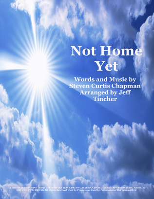 Book cover for Not Home Yet
