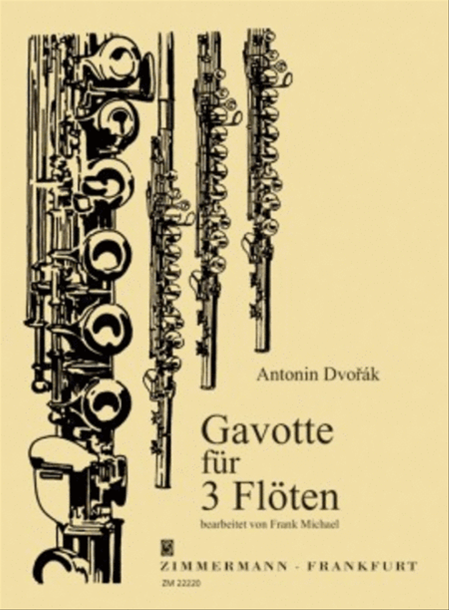 Gavotte Flute Trio scores gallery preview page 1