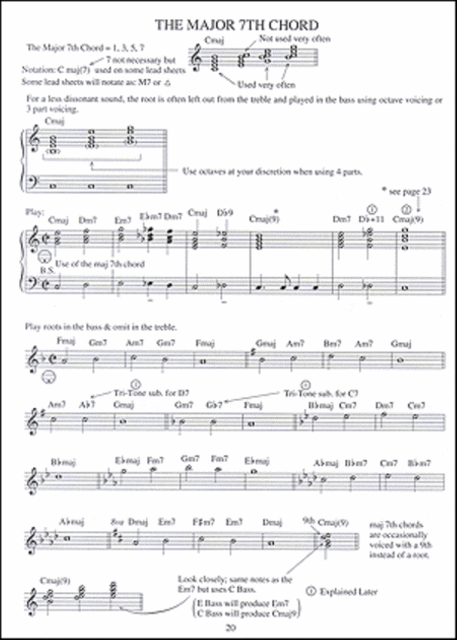 Chord Melody Method for Accordion Piano scores gallery preview page 3