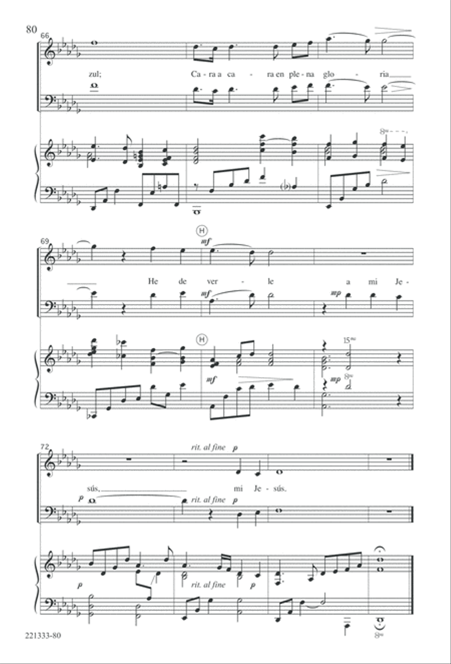 Siervos de Jesus Siervos de Jesus 4-Part scores gallery preview page 84