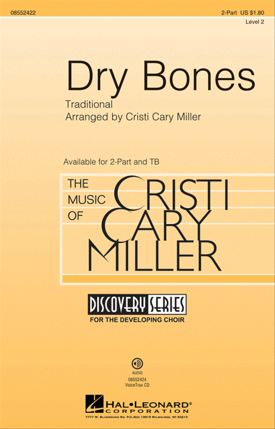 Dry Bones Dry Bones 2-Part scores gallery preview page 1