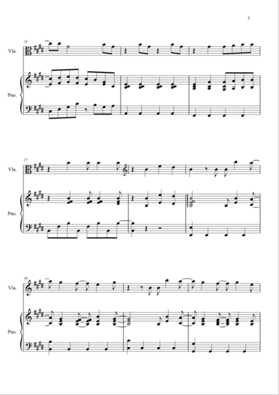 Pretty Pretty Viola scores gallery preview page 3