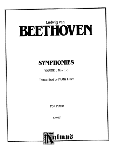 Symphonies, Volume 1