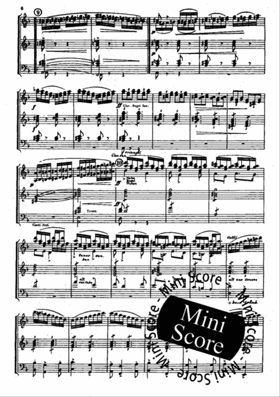 Slavische Rhapsodie No. 2 Concert Band scores gallery preview page 7