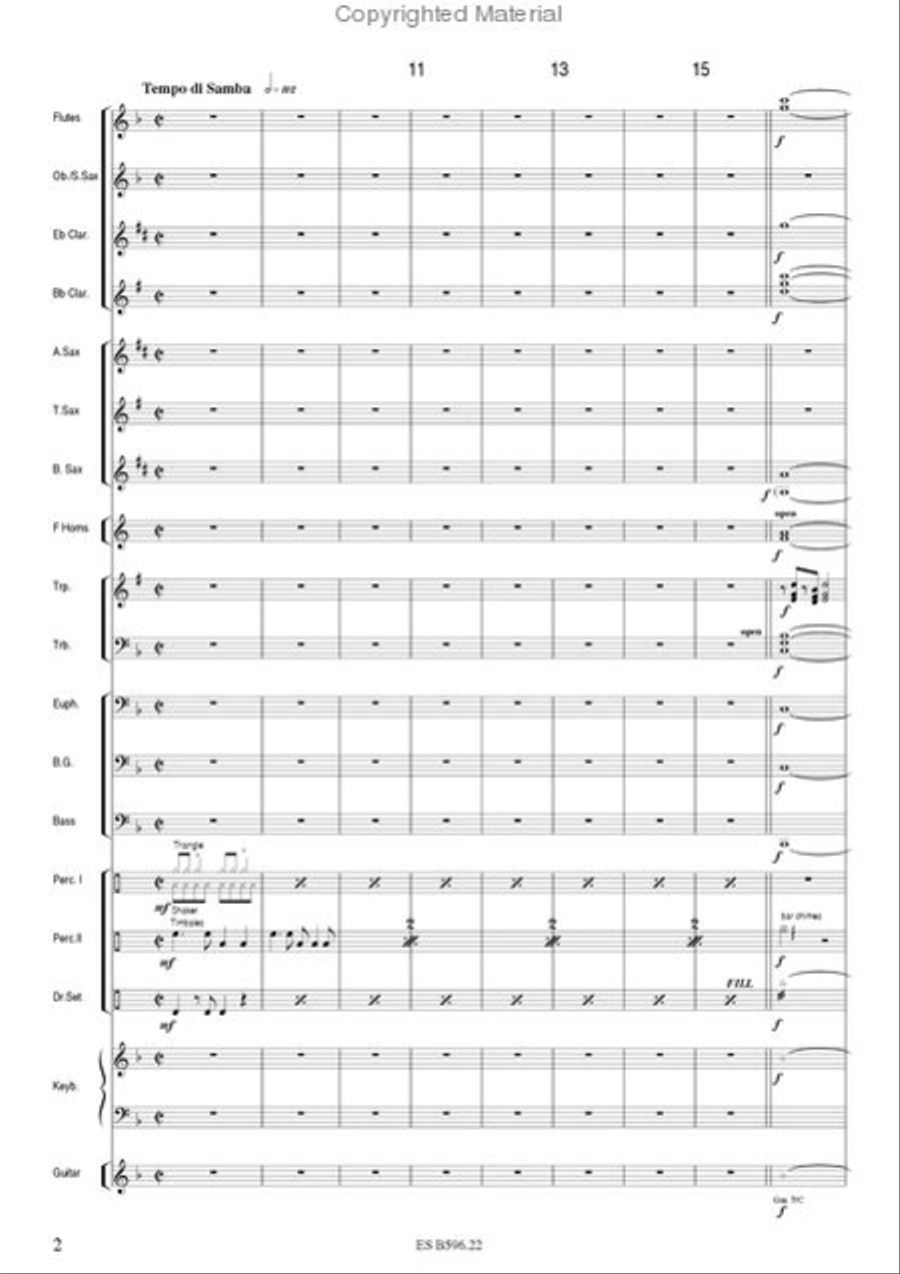 Brazil Brazil Concert Band scores gallery preview page 4