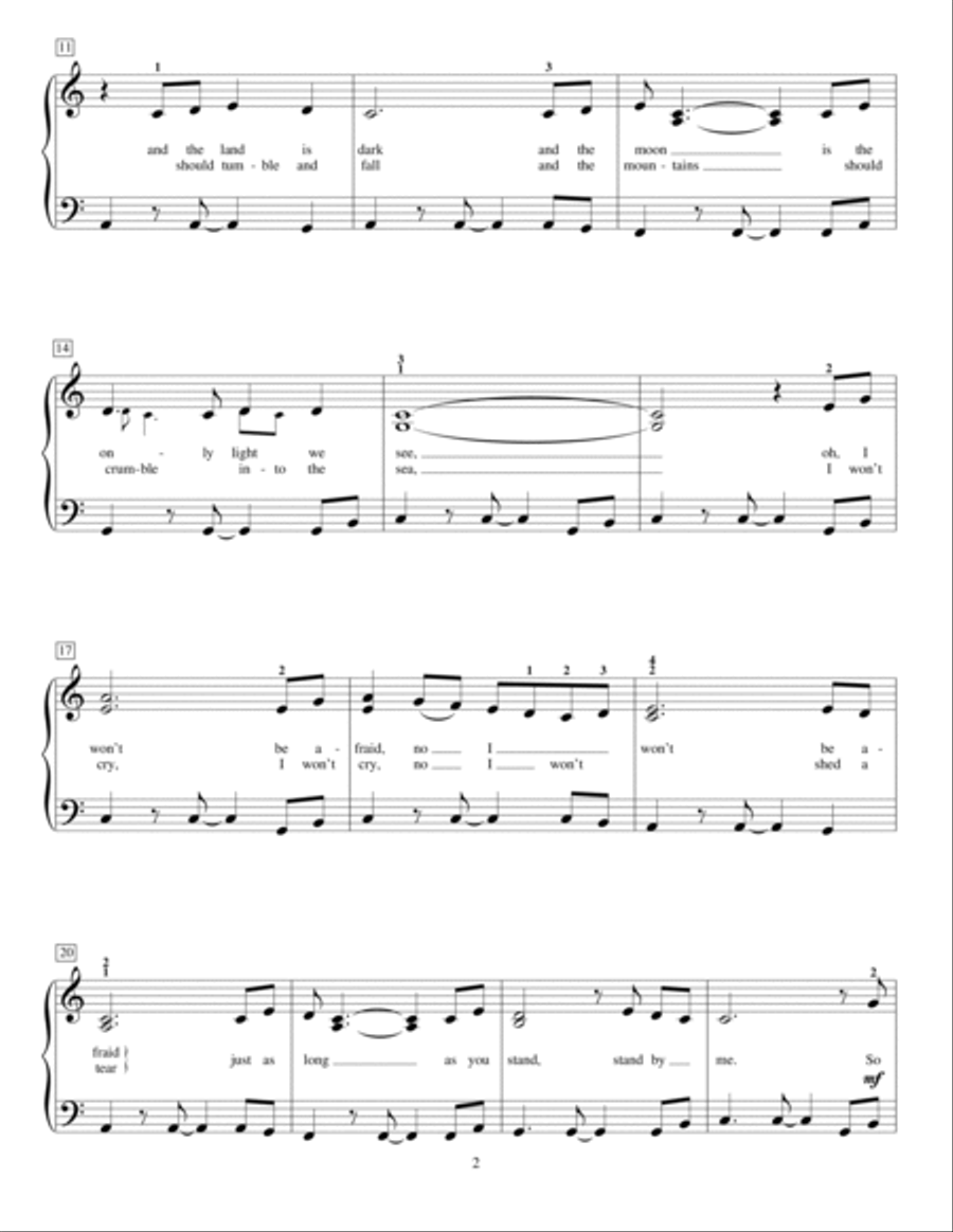 Stand By Me Piano Method scores gallery preview page 2